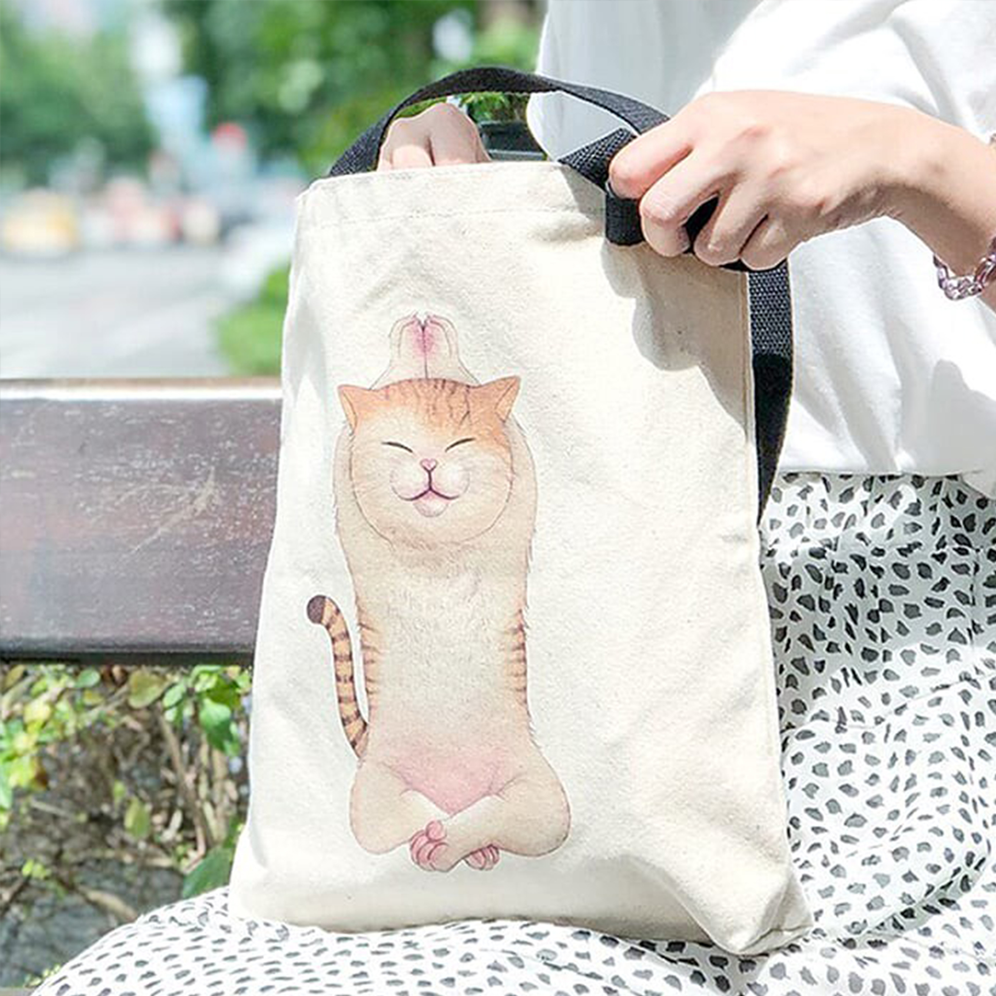 Animal Life帆布托特包 [共有4款可選擇]