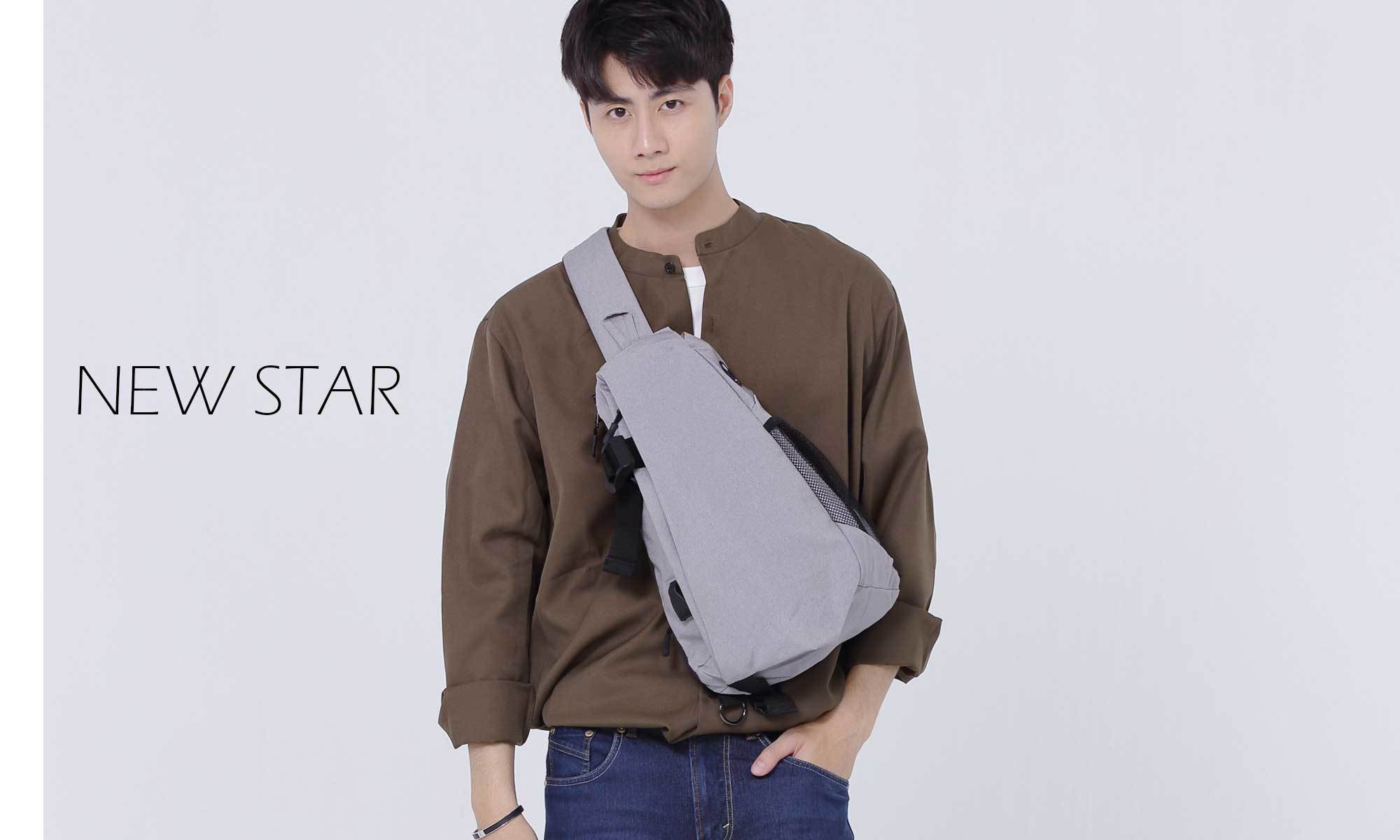 NEW STAR 肩背包 斜背包 胸包 腰包