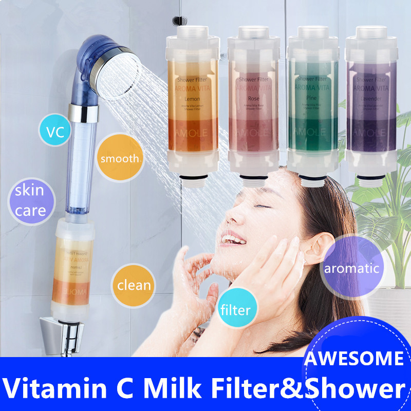 韓國製AMOLE 維他命C牛奶香氛濾芯(浴室花灑專用)