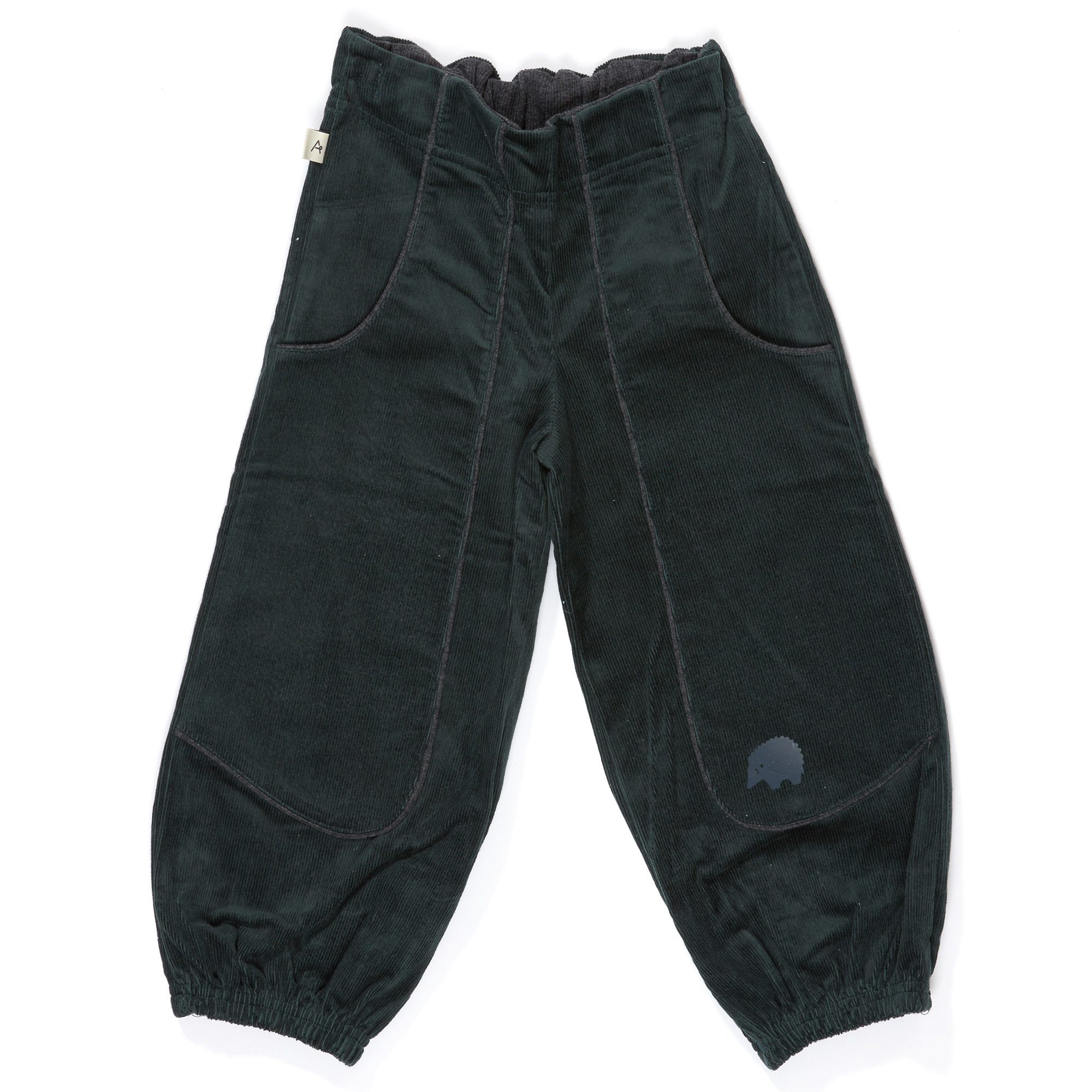 〖 Albababy 〗墨綠小刺蝟燈芯絨神燈褲