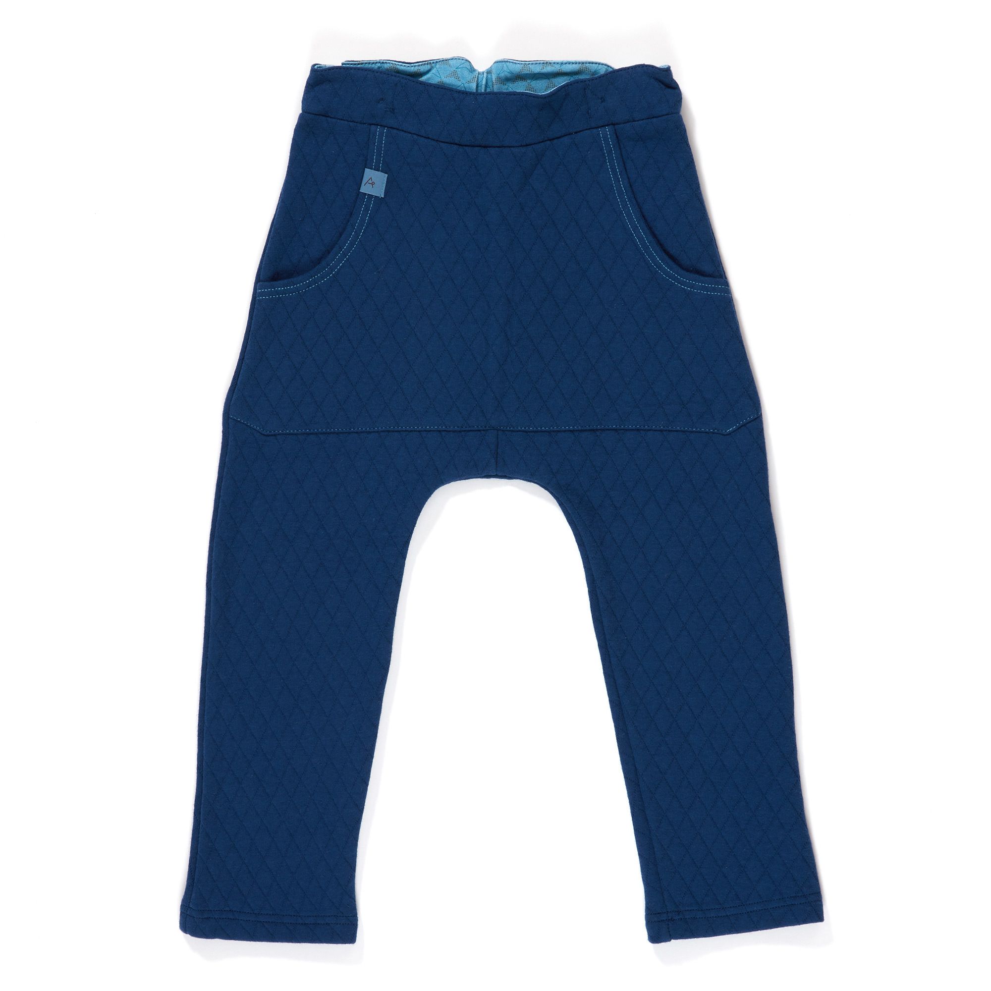 〖 Albababy 〗海藍格紋長褲