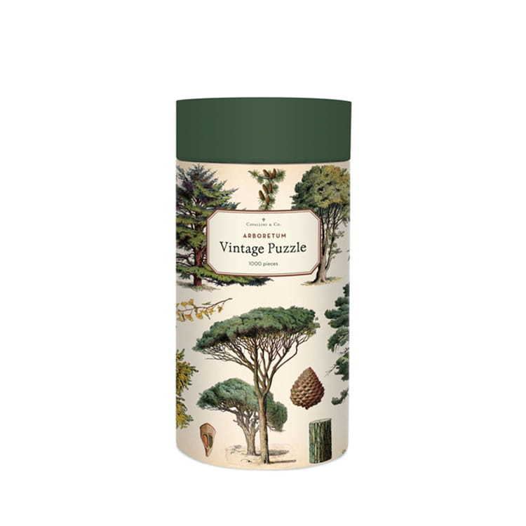 Cavallini｜美國 Cavallini & Co. 1000片拼圖 (樹木園/礦石學/野花/天體圖/室內植物)