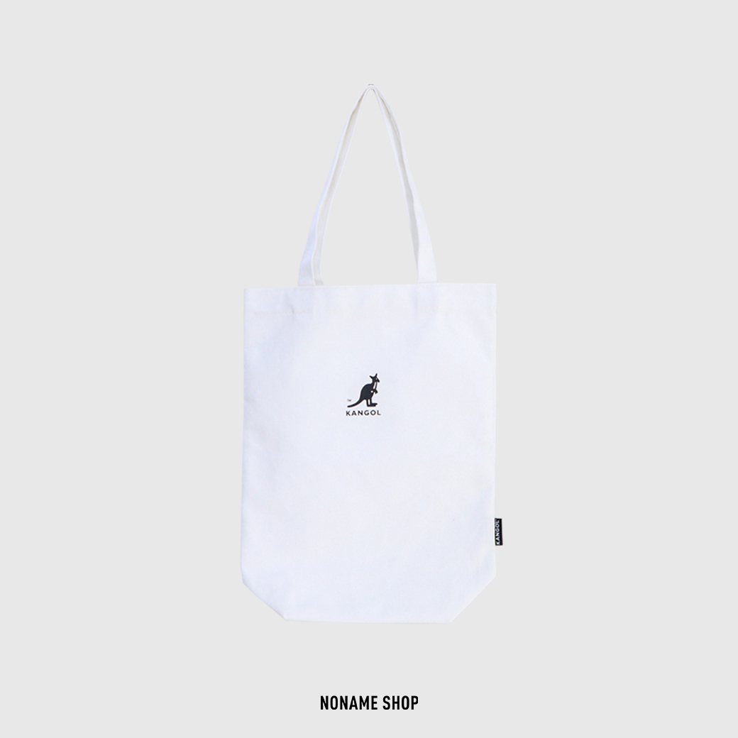 <<錯過哭哭‼️現貨超低價>> KANGOL 英國 袋鼠 環保 文青 托特包 手提袋 白