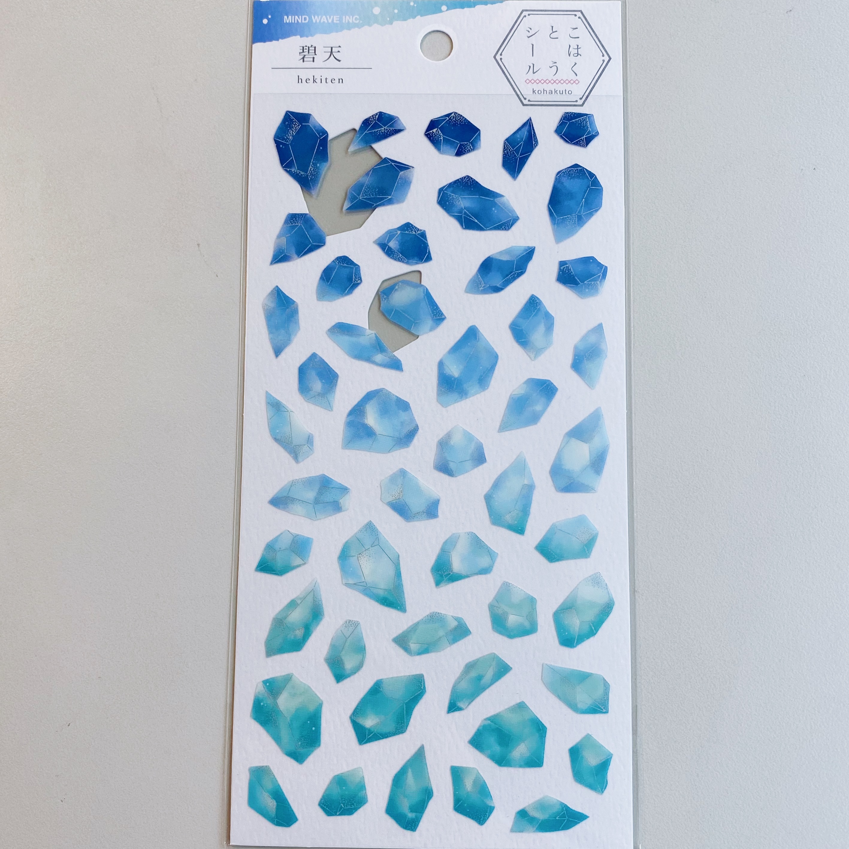 日本 mind wave 寶石貼紙