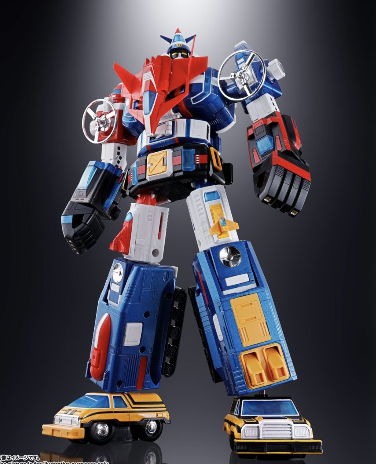 Bandai 超合金魂 可動模型 - GX-88 十五機合體《機甲艦隊》