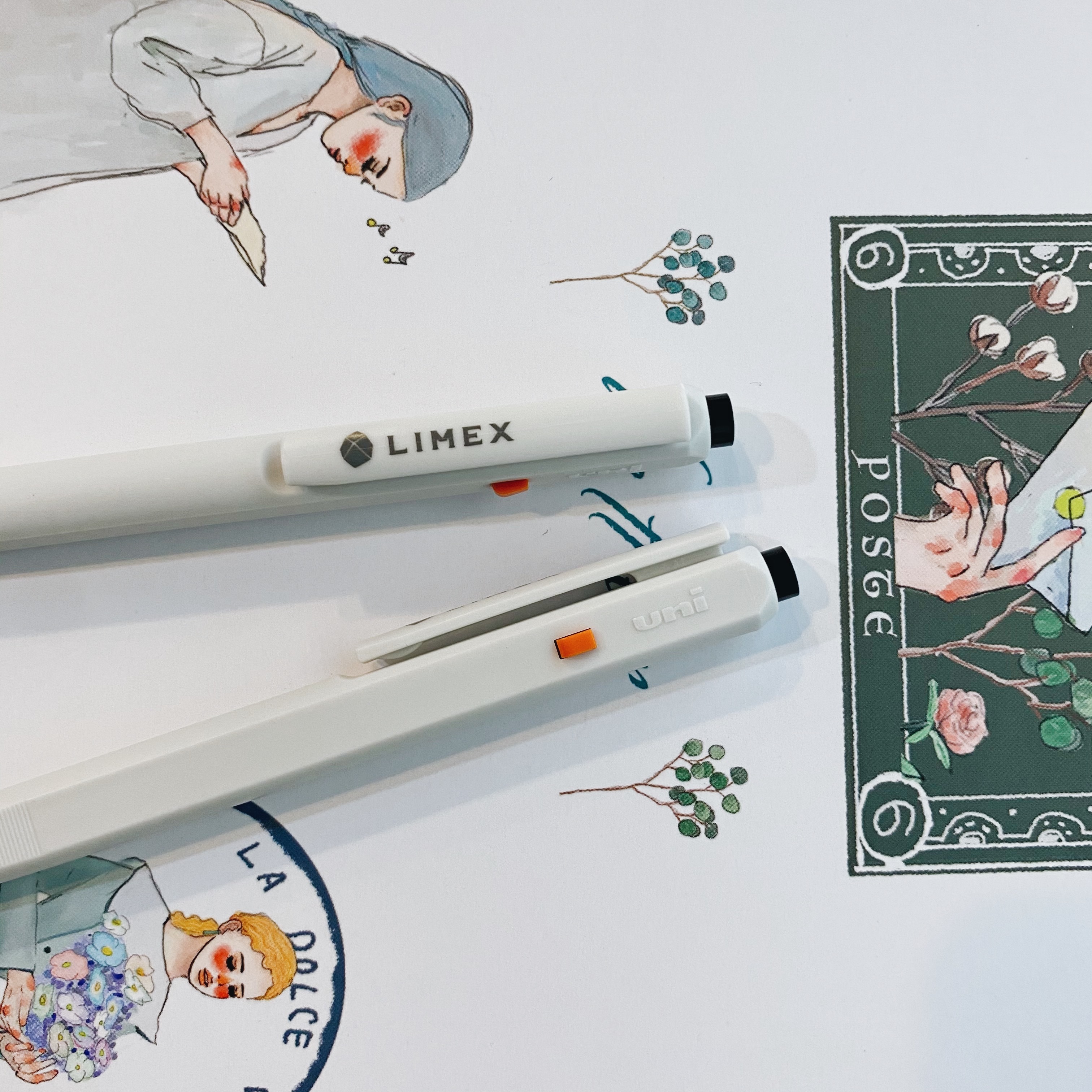 三菱 LIMEX 石灰質原子筆 0.7mm  黑色油性筆