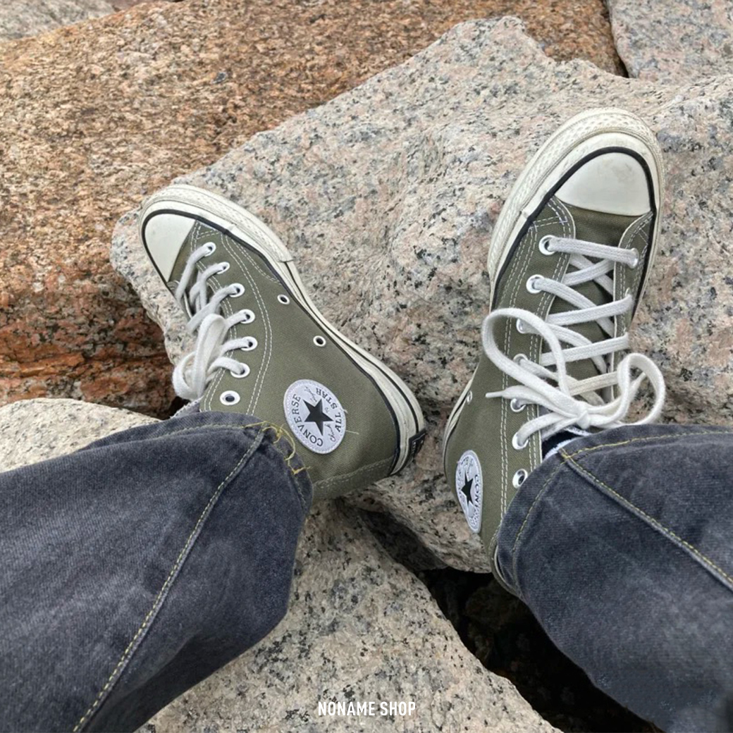 💥出清特價💥 CONVERSE Chuck Taylor 1970 70s 基本 經典 復古 高筒 帆布鞋 墨綠