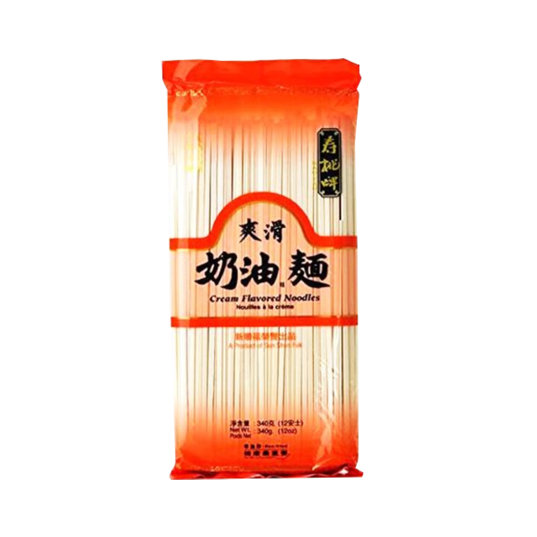 壽桃牌 爽滑奶油麵 340g