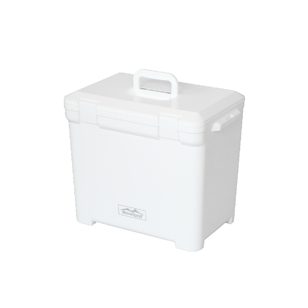 【日本JEJ ASTAGE】可攜式保溫冰桶/25公升/洩水孔/BASELAND系列