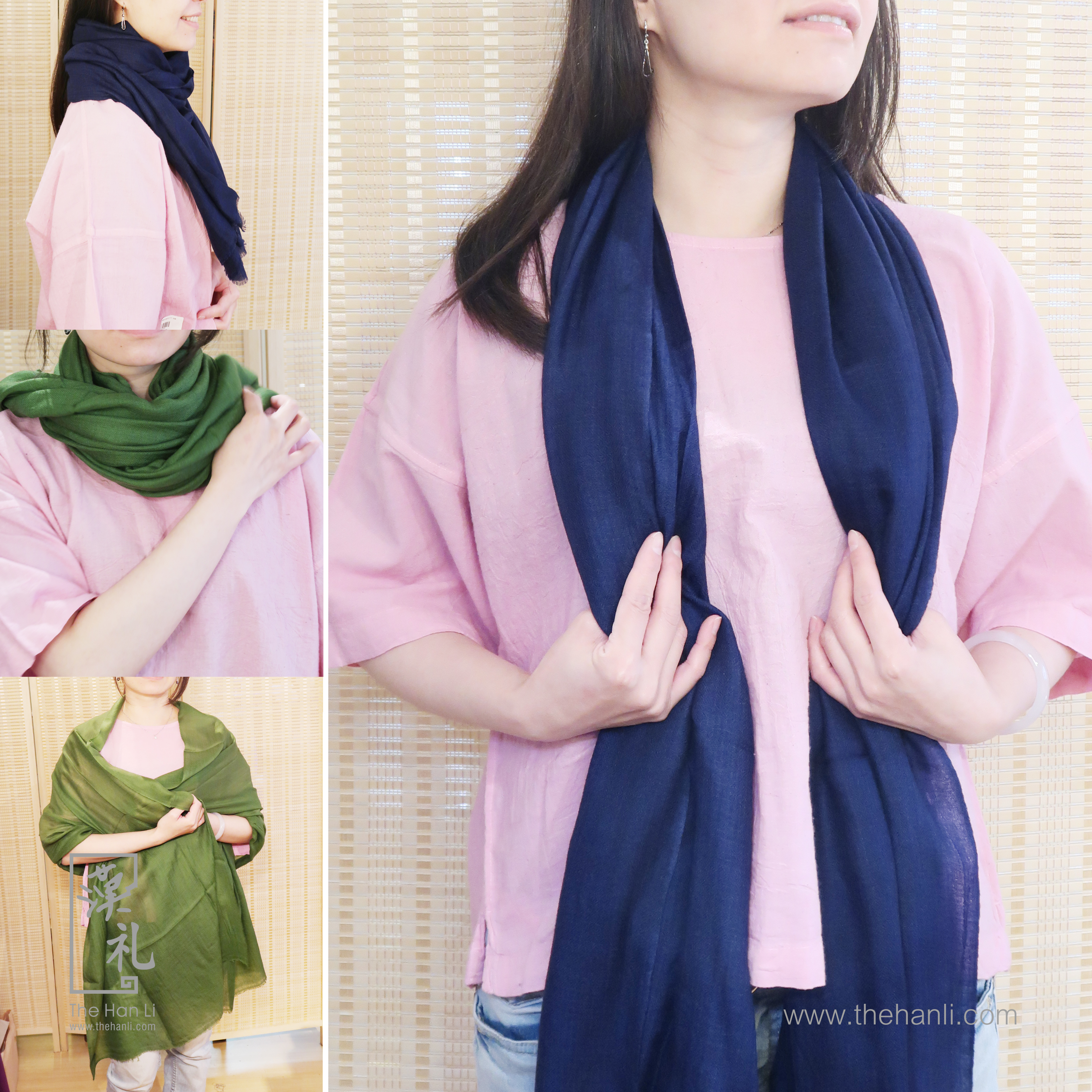 菩薩寺羊絨圍巾