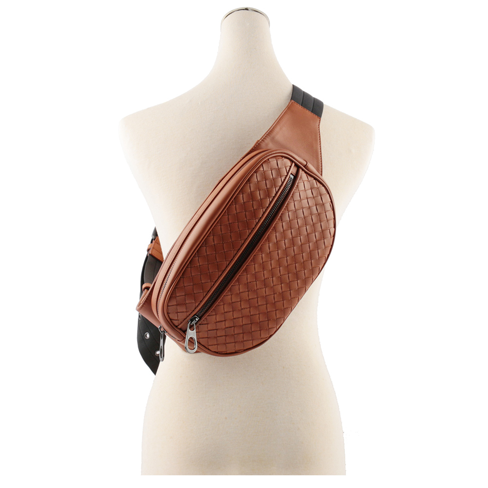 【BOTTEGA VENETA】INTRECCIATO VN編織皮帶包/腰包/斜肩包
