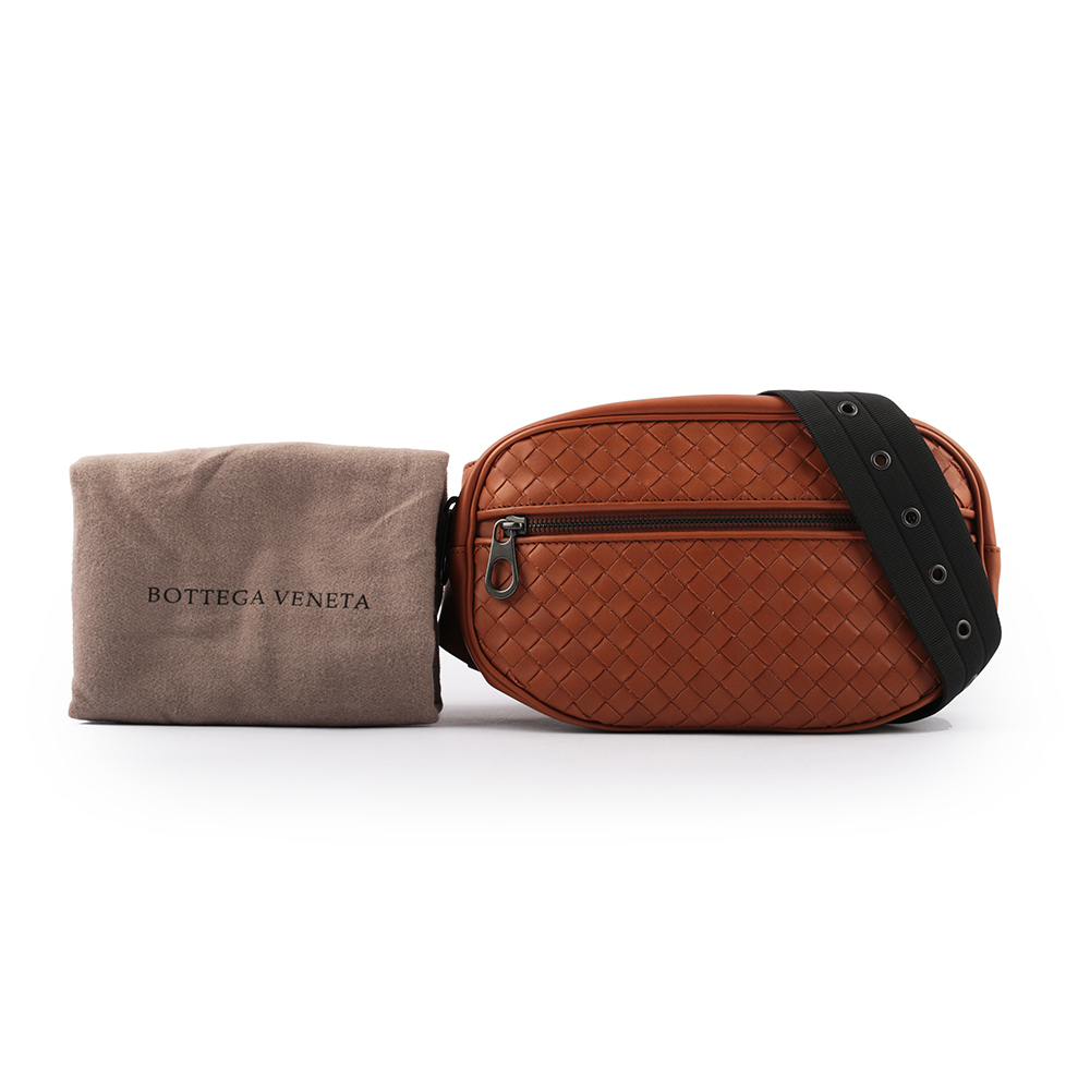 【BOTTEGA VENETA】INTRECCIATO VN編織皮帶包/腰包/斜肩包