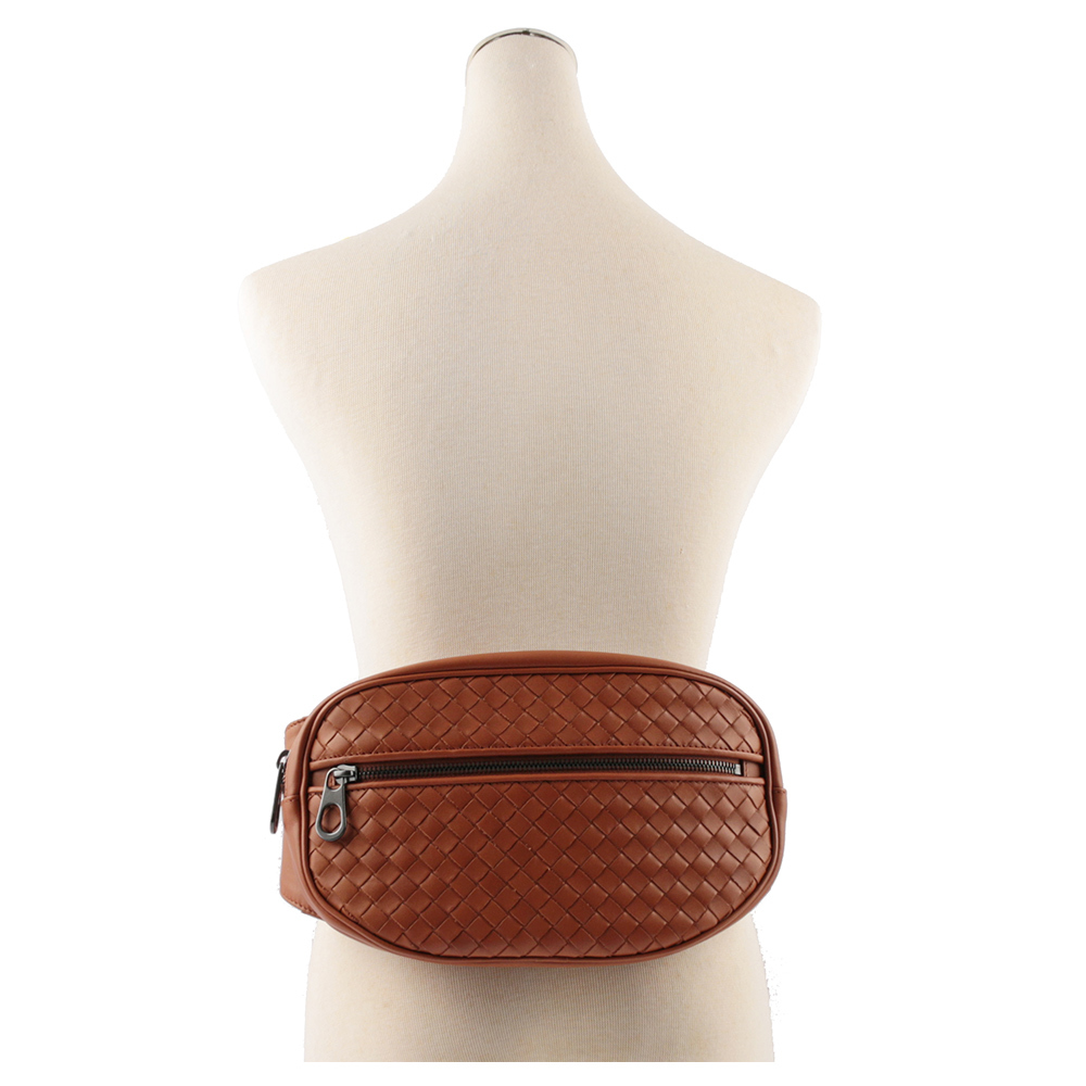 【BOTTEGA VENETA】INTRECCIATO VN編織皮帶包/腰包/斜肩包