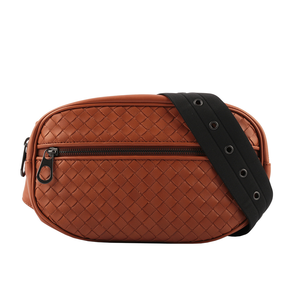 【BOTTEGA VENETA】INTRECCIATO VN編織皮帶包/腰包/斜肩包