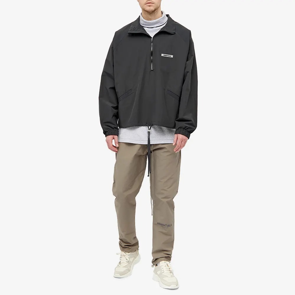 FEAR OF GOD ESSENTIALS HALF ZIP TRACK Jacket 