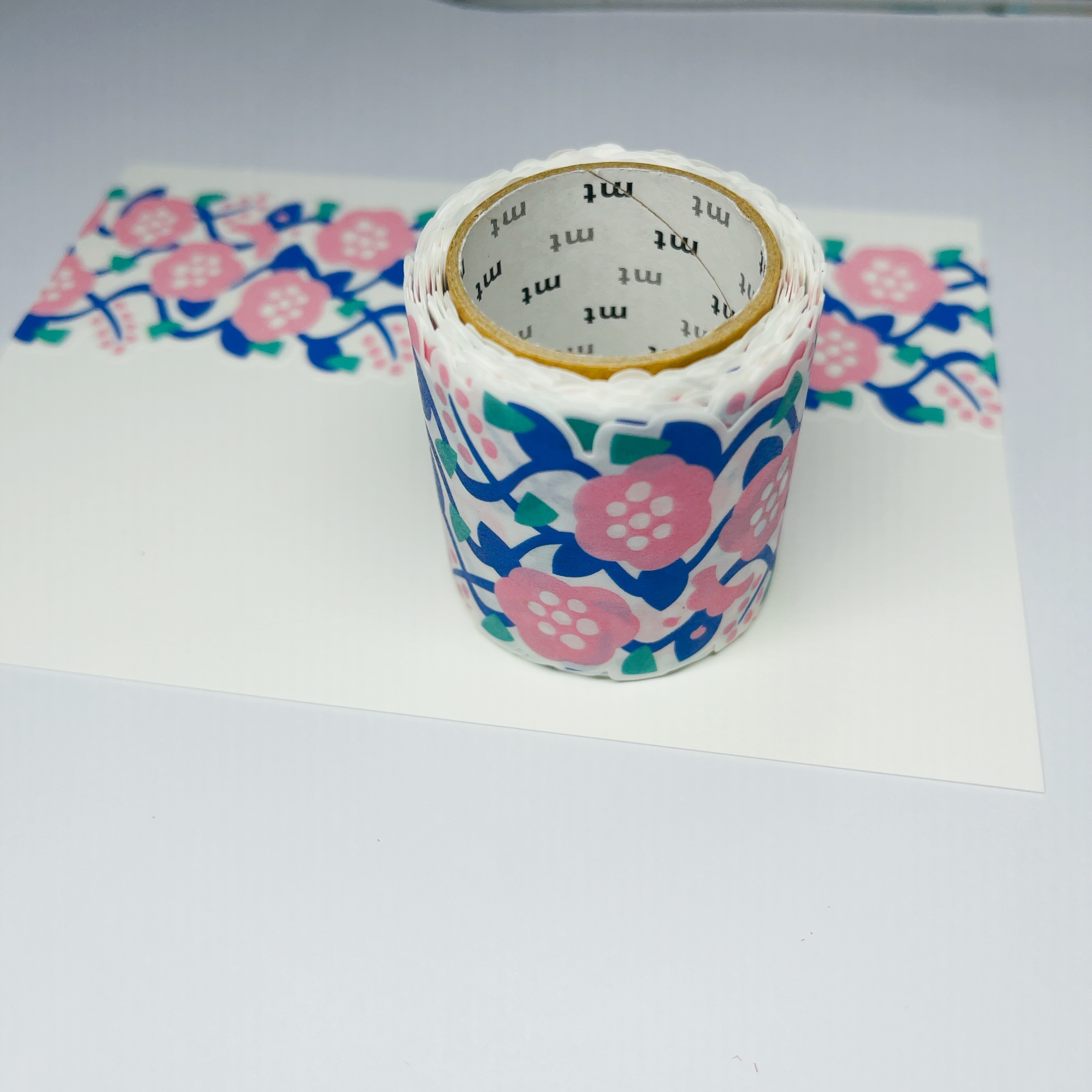 MT  fab系列 和紙膠帶 花與蔓