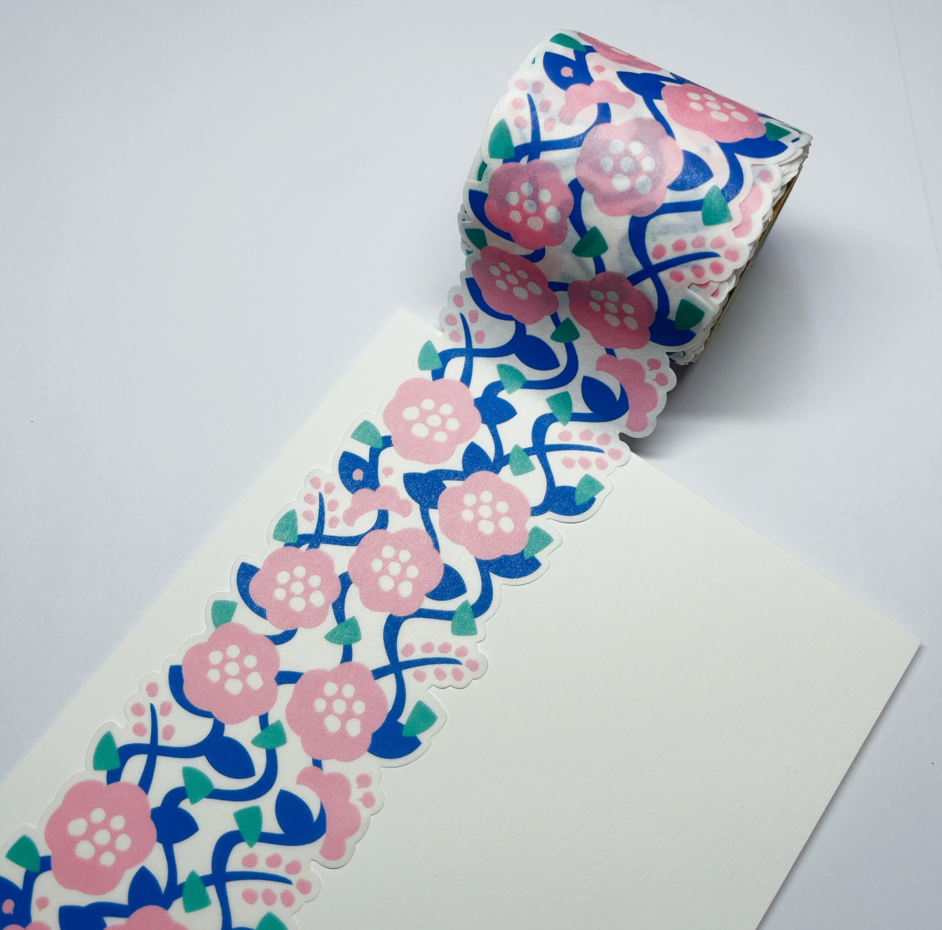 MT  fab系列 和紙膠帶 花與蔓