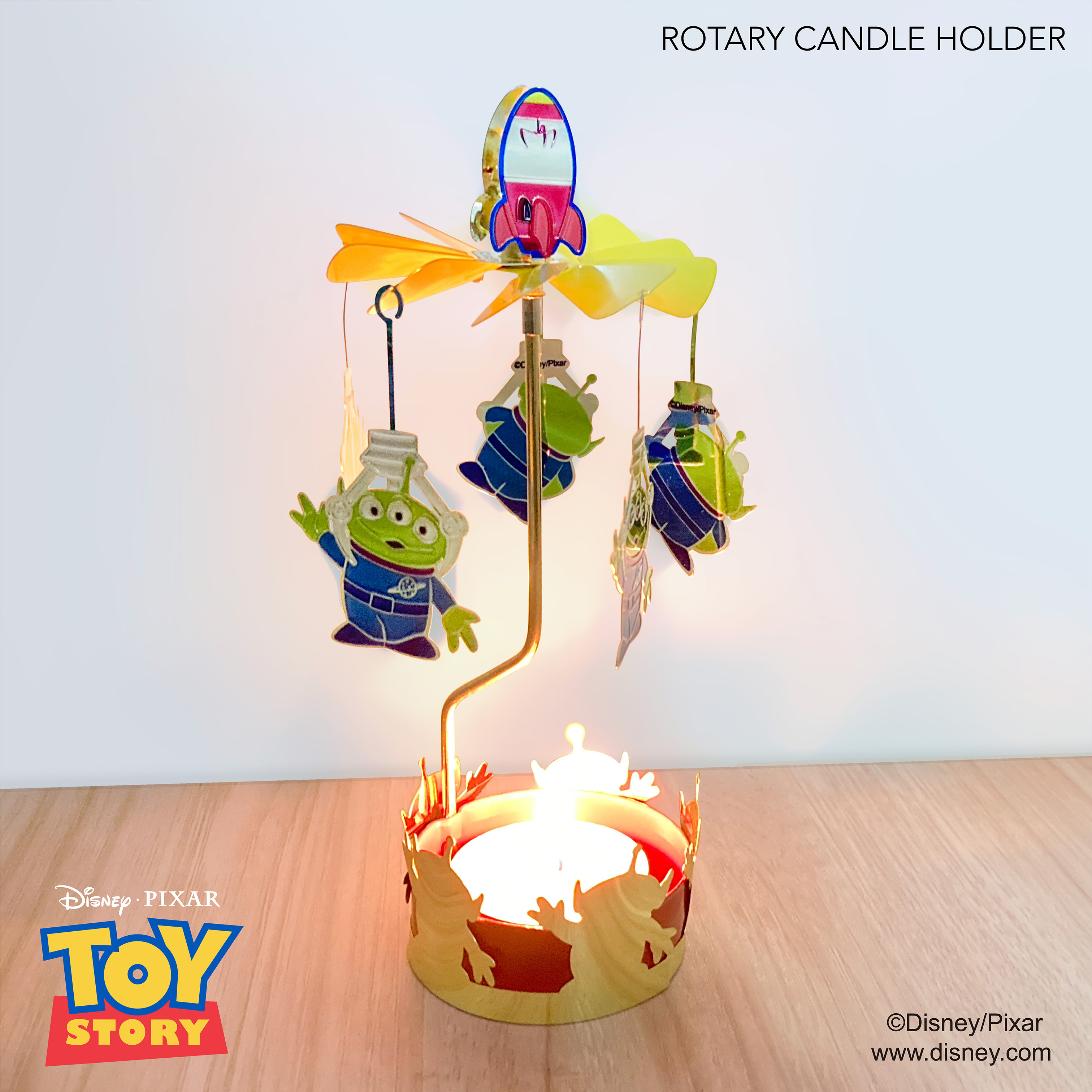 反斗奇兵 "三眼仔" 旋轉蠟燭台