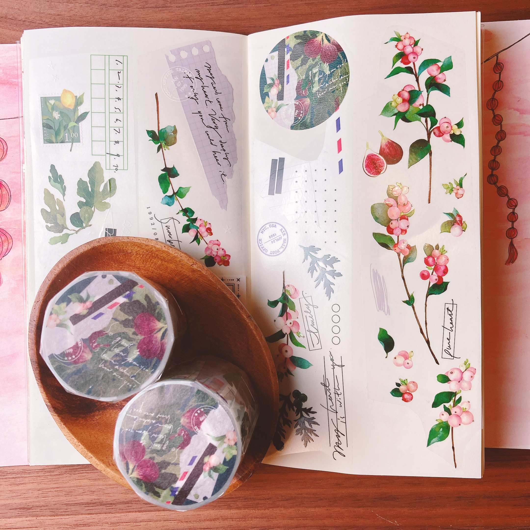 羊君｜蒔果序 PET 紙膠帶