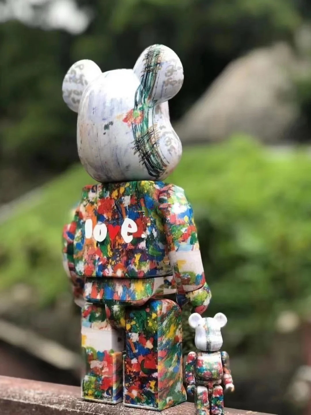 BE@RBRICK 木梨 憲武《感謝》100％ & 400％ ベアブリック ...