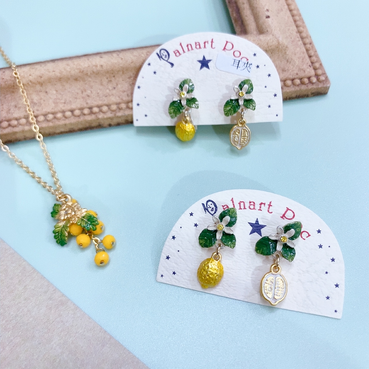 Palnart Poc 日本制檸檬耳環