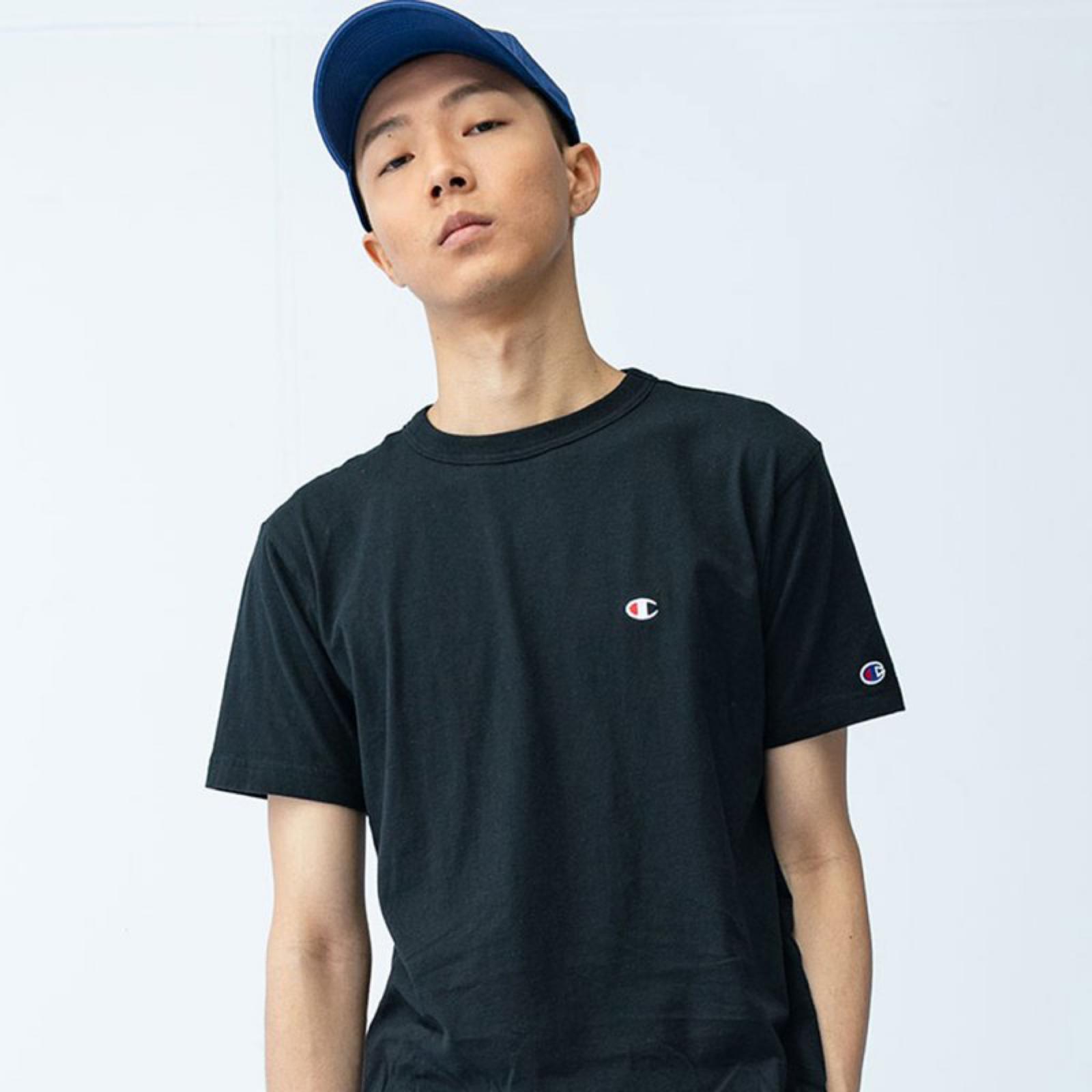 日版 Champion Men's Logo T-Shirt
