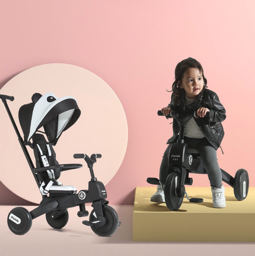 Panda 七合一三輪寶寶腳踏車