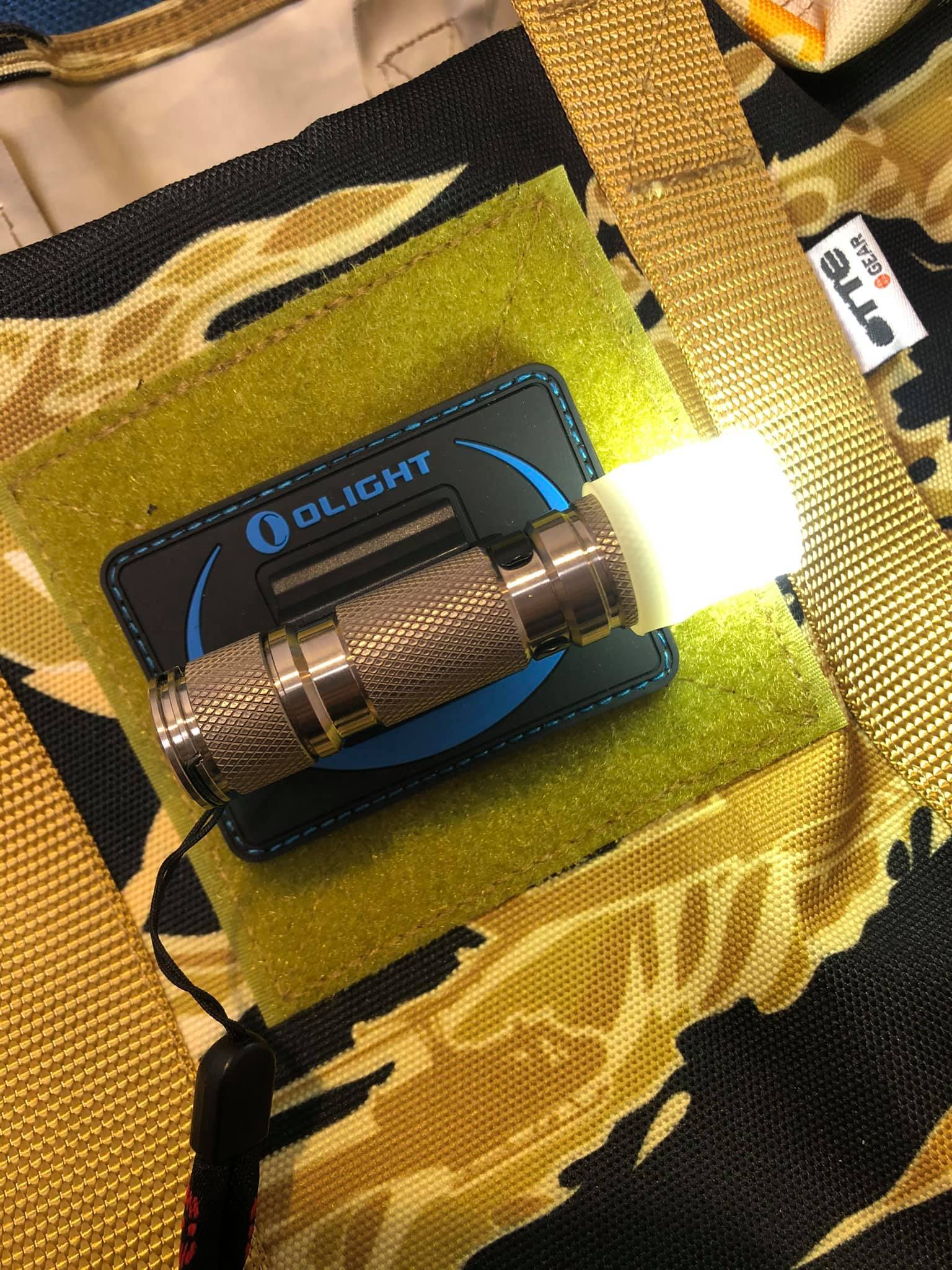 Olight Perun mini Adaptor 魔鬼氈轉接座