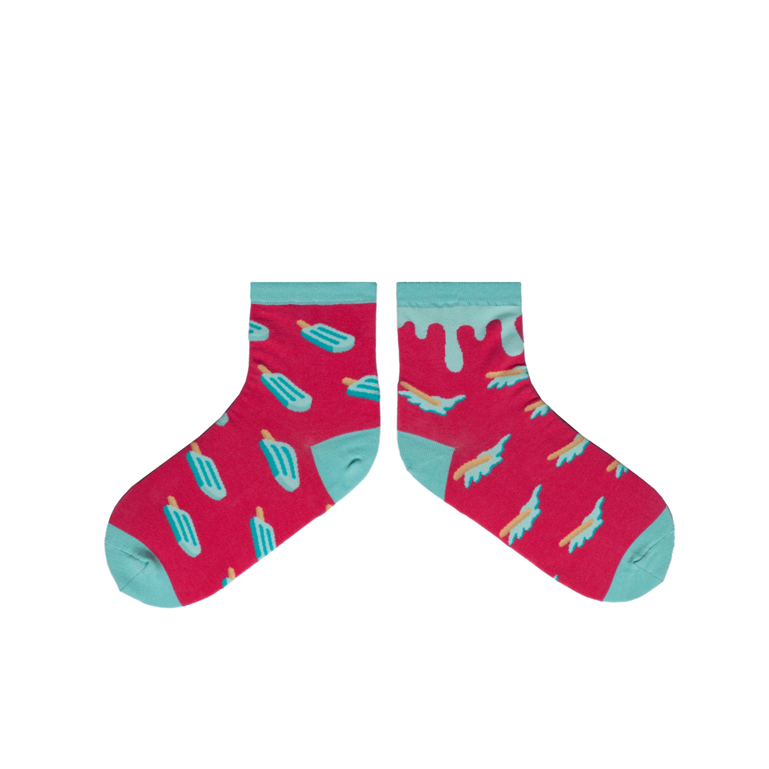 TwinSocks / 不對稱舒適短襪 - Summer