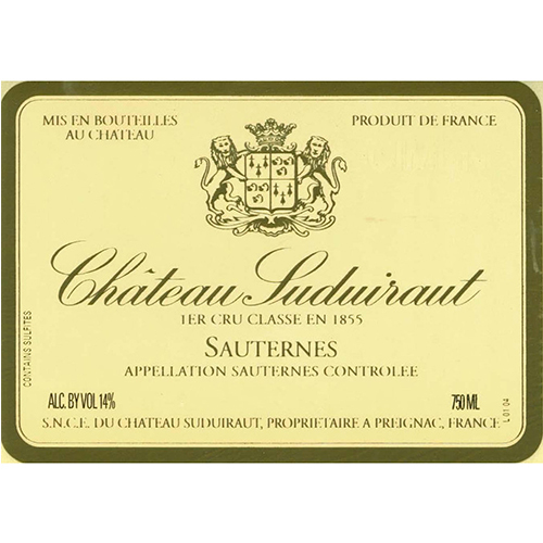 Chateau Suduiraut 2002 (RP93)