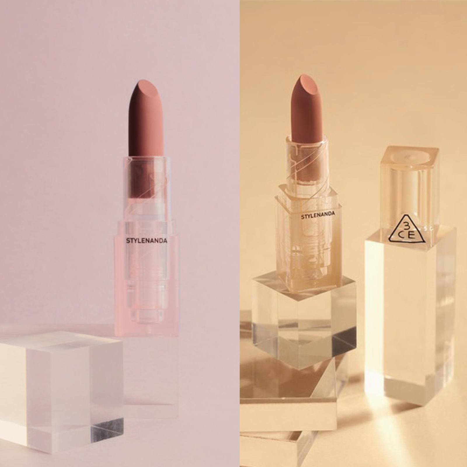[ 3CE ] Clear Layer Edition Warm & Cool - Soft Matte Lipstick
