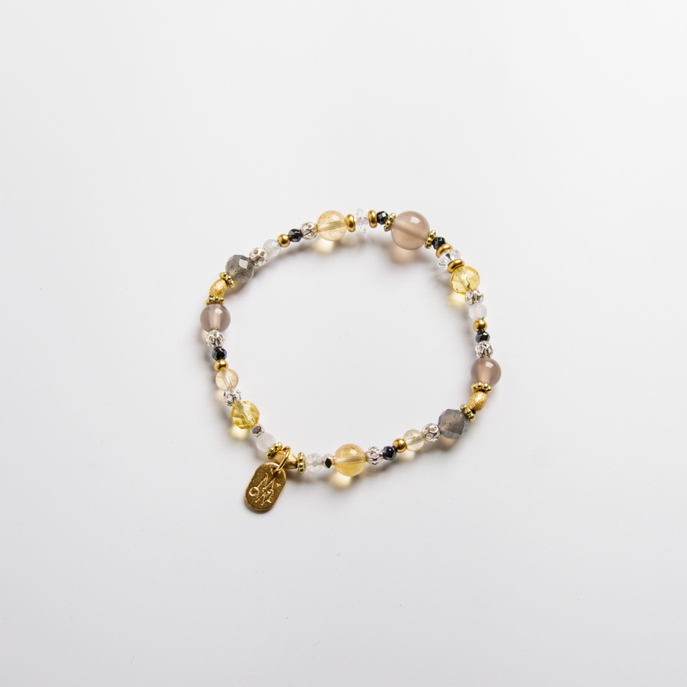 Crystal bracelet｜C1342-Pebbles on the beach