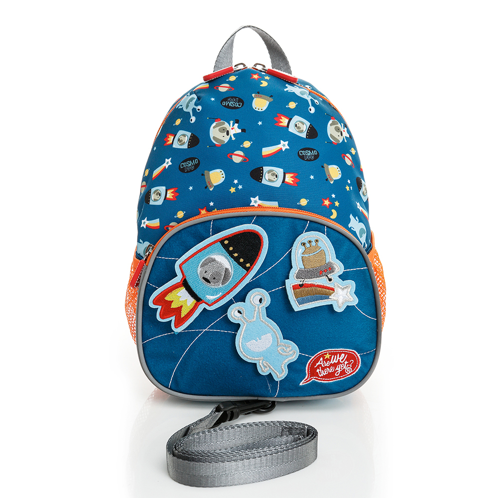 〖 Are We There Yet? 〗創意任意貼兒童防走失背包 - 太空狗