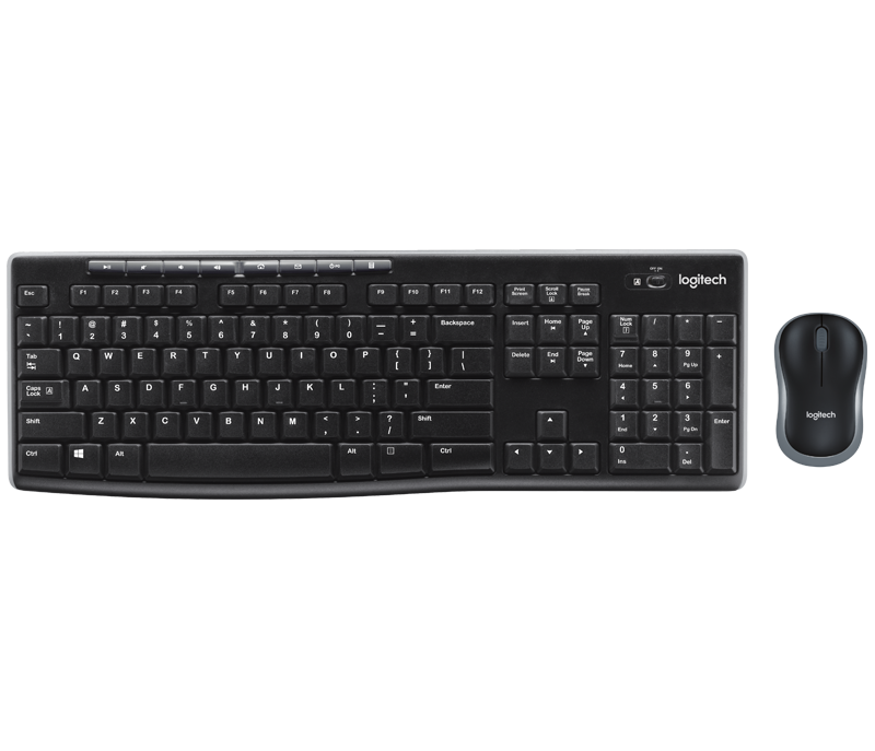 米特3C數位–logitech 羅技 MK270R 無線滑鼠鍵盤組