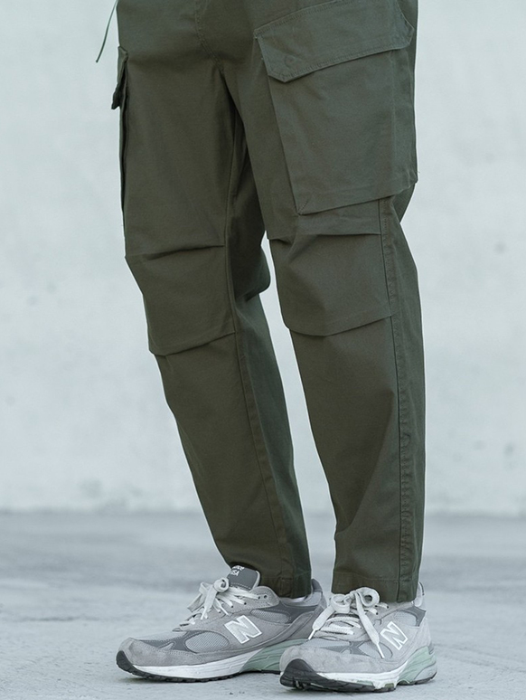 Outdoor 工裝 六口袋 休閒錐形工作褲