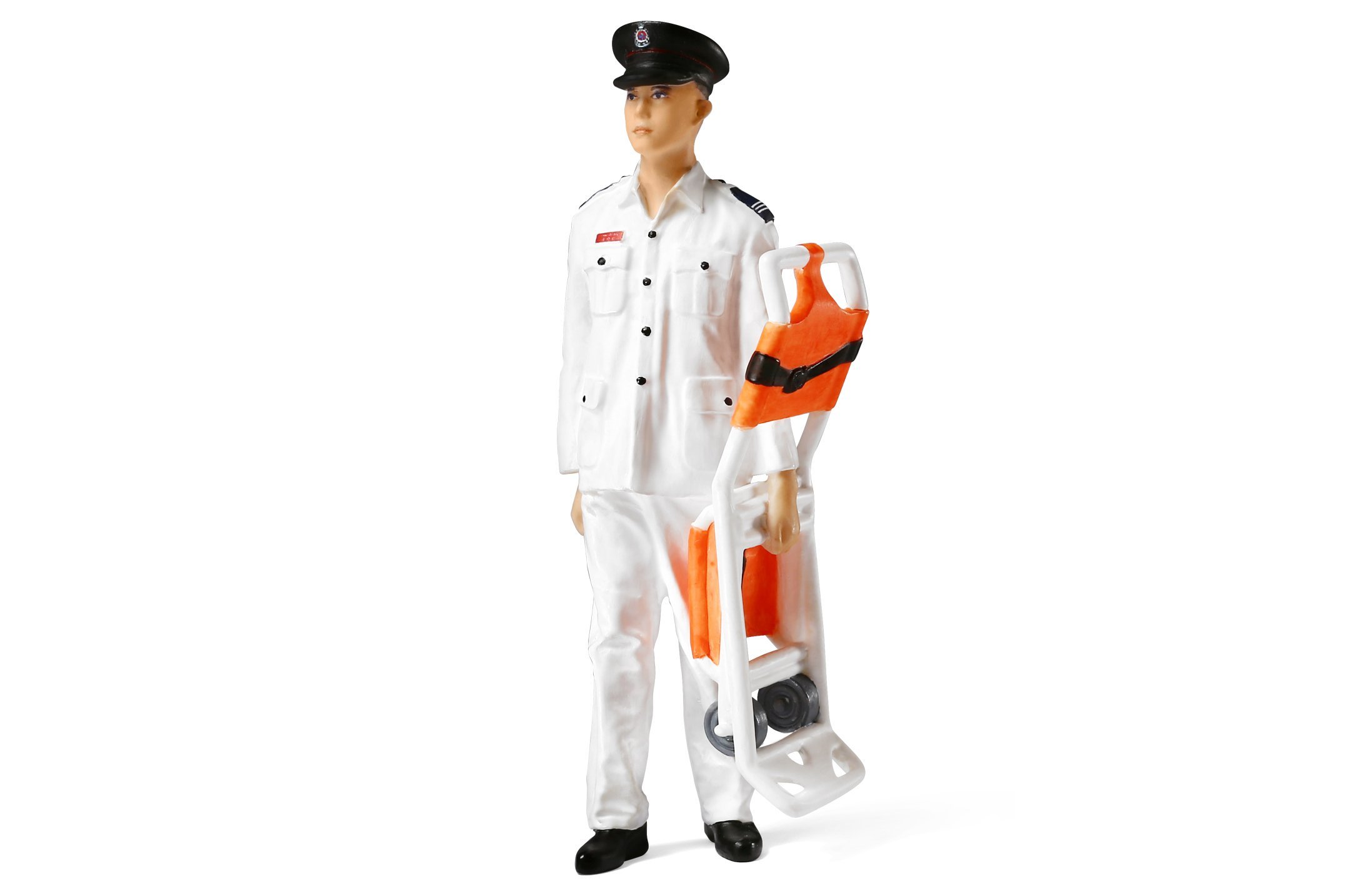 TINY 微影 1/18 #22 八十年代救護員 樹脂模型