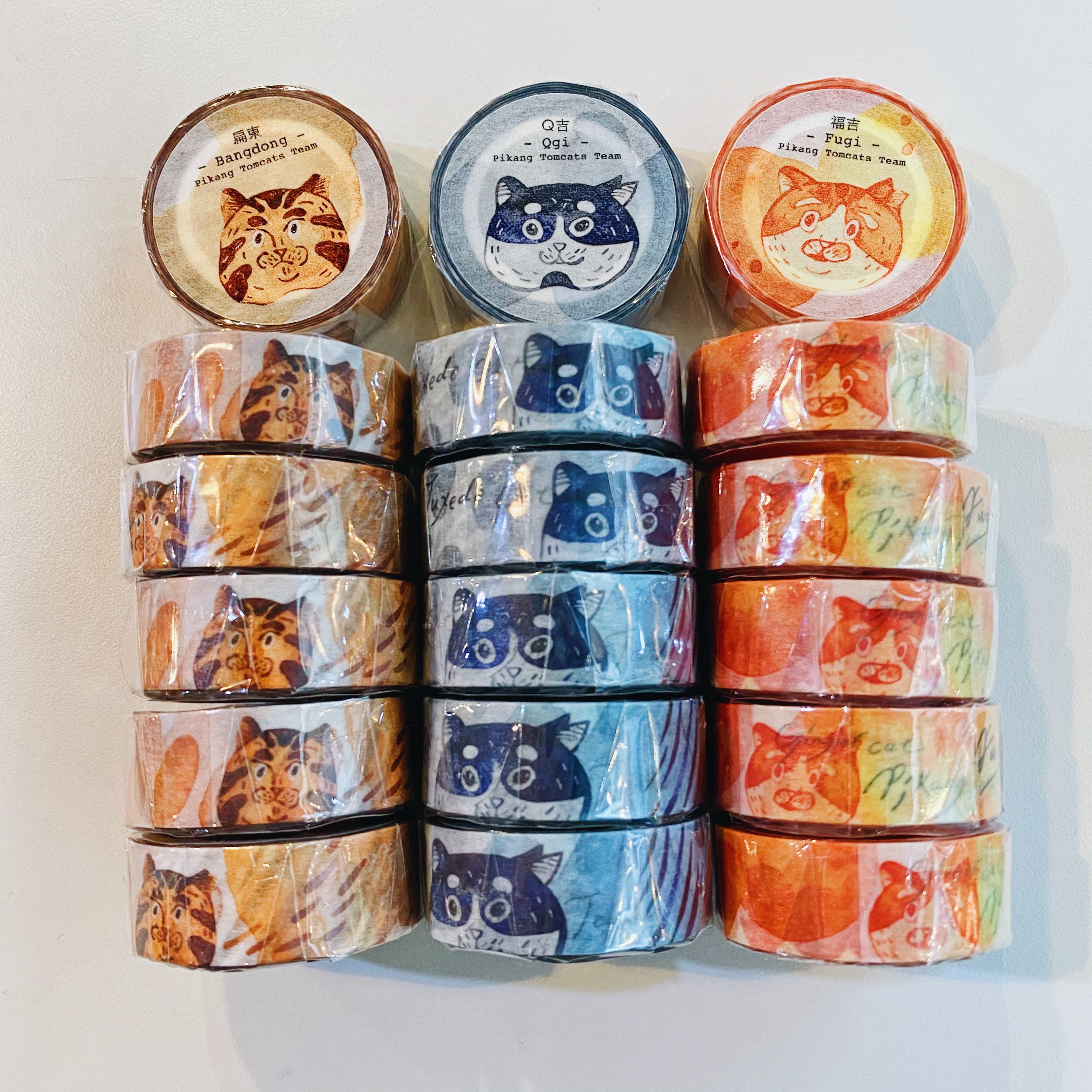 皮康 貓咪系列和紙膠帶