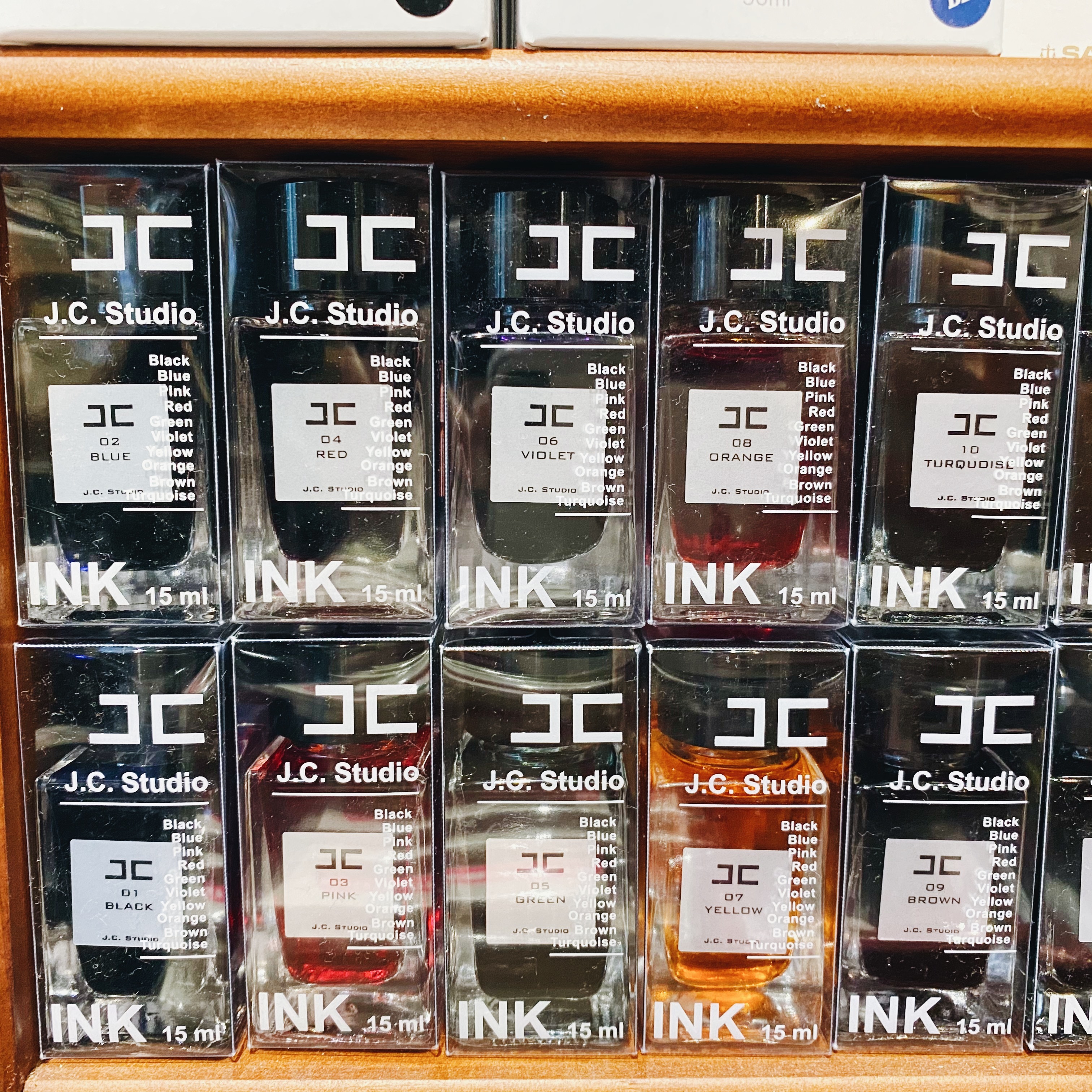 JC 瓶裝鋼筆墨水 15 ml（12色可選）