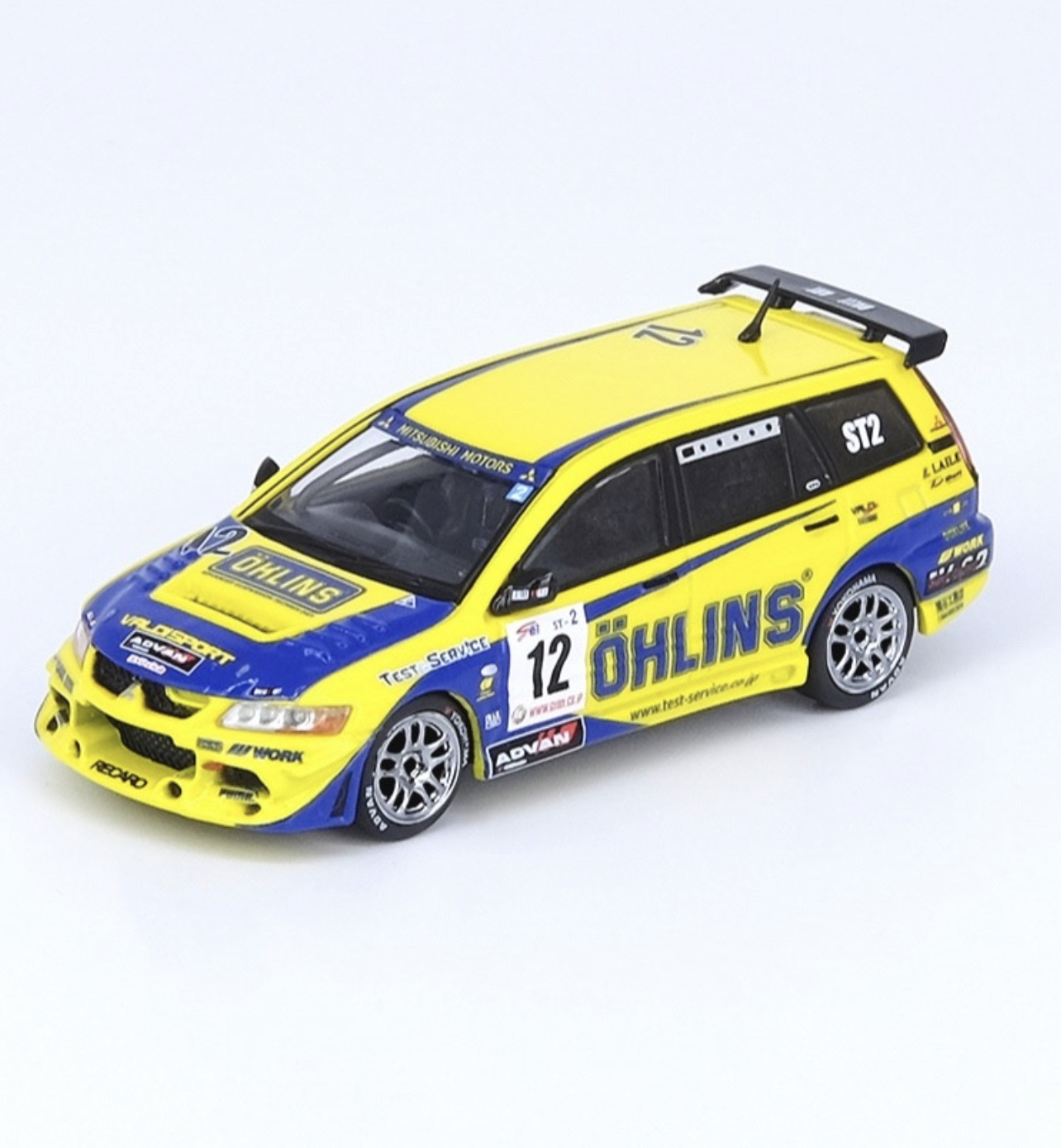 INNO64 1/64 MITSUBISHI LANCER EVOLUTION IX Wagon #12 (OHLINS) Super Taikyu Series 2006 13th TOKACHI 24hours Race