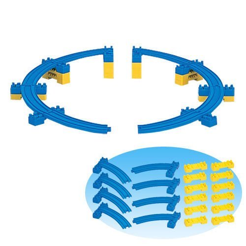 Takara Tomy Plarail 配件R-18坡度曲線軌道組