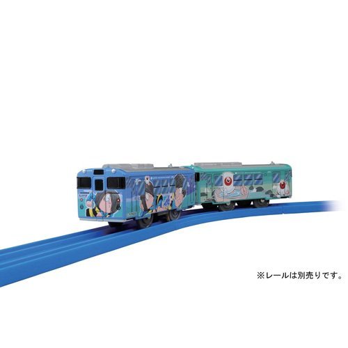 Takara Tomy Plarail Train - Katarou and Medanta Oyaji