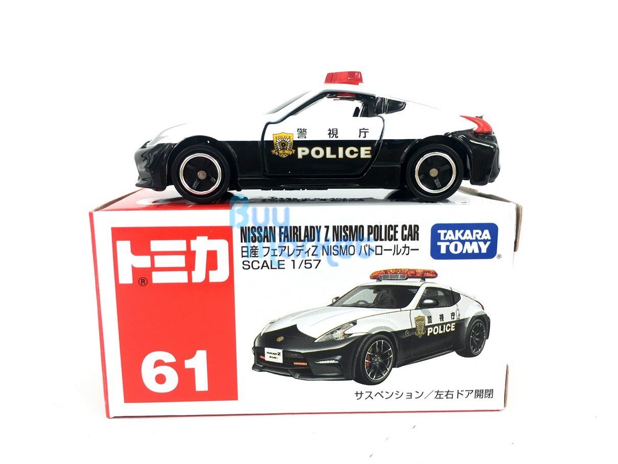 Takara Tomy Tomica 合金車仔  NO. 061 日產汽車 Fairlady Z Nismo Police Car