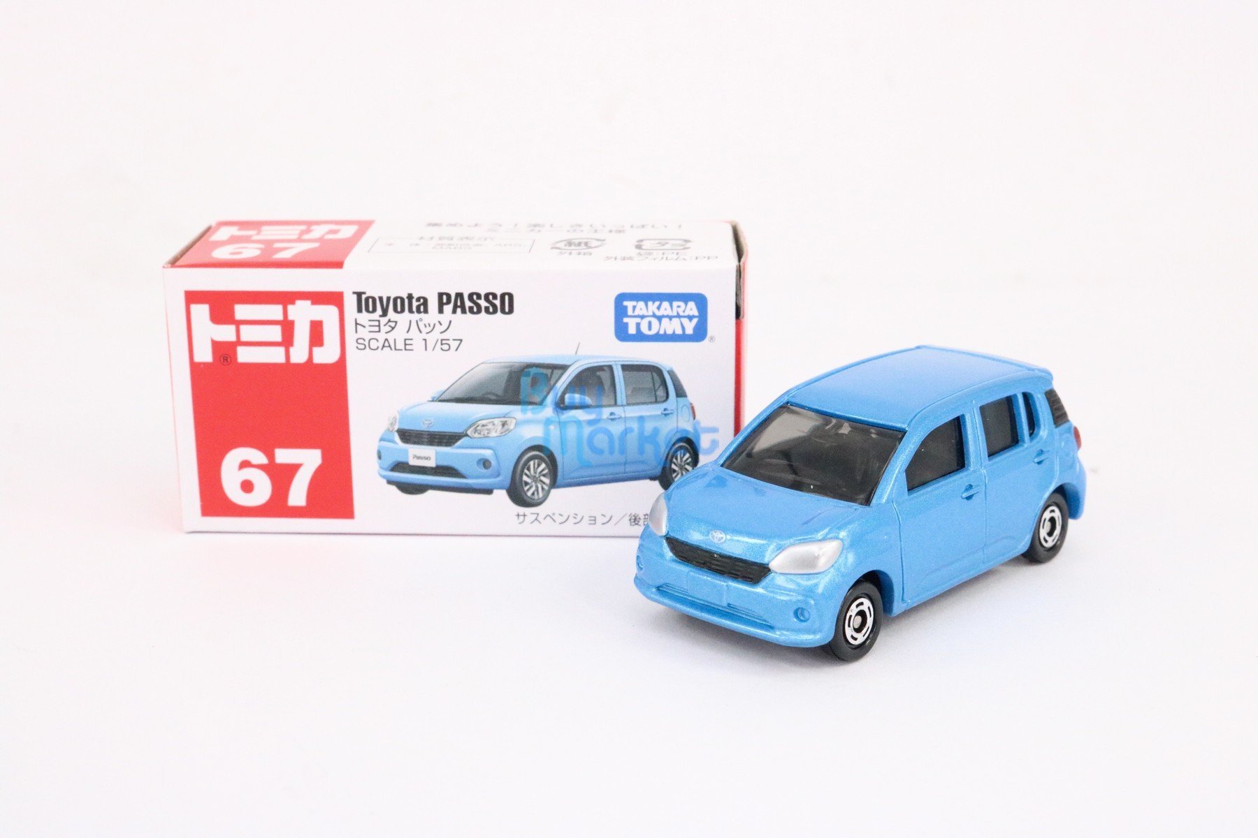 Takara Tomy Tomica 合金車仔 NO. 067 豐田 Passo