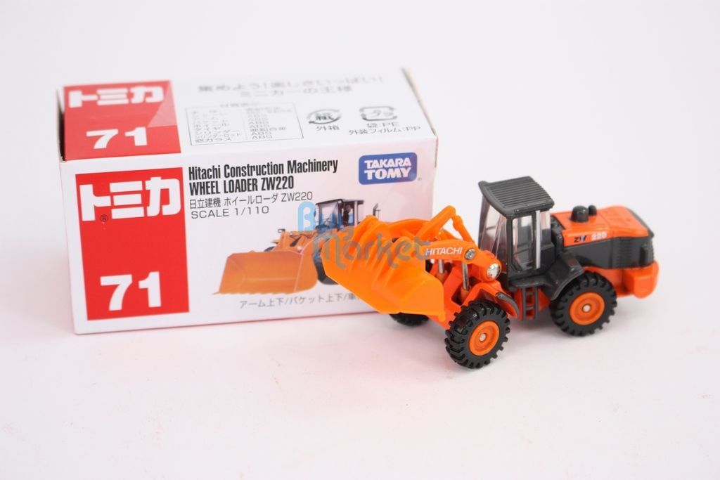 Takara Tomy Tomica 合金車仔 NO. 071 Hitachi CONT. Wheel Loader