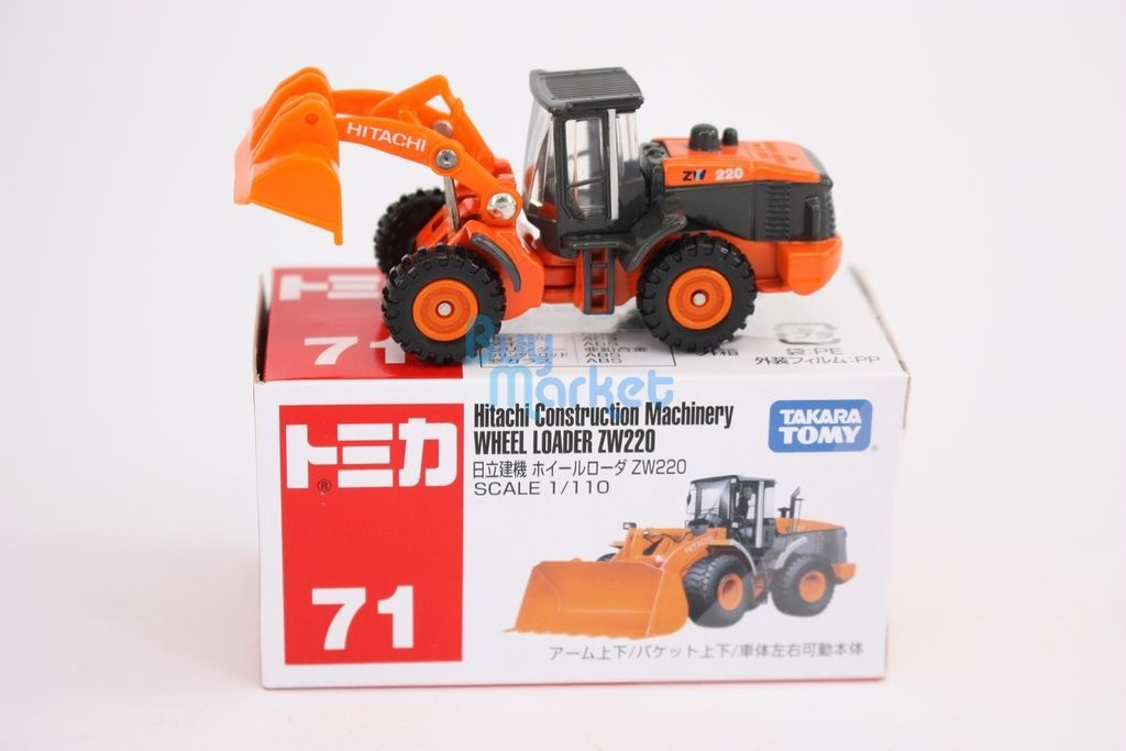 Takara Tomy Tomica 合金車仔 NO. 071 Hitachi CONT. Wheel Loader
