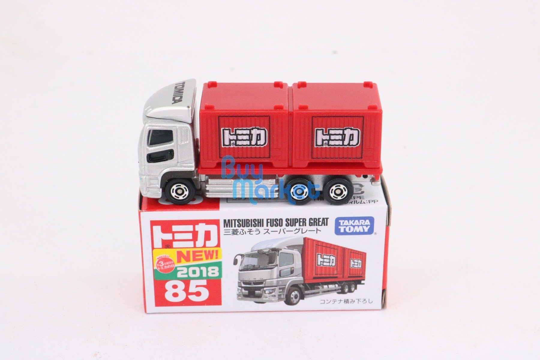 Takara Tomy Tomica 合金車仔 NO. 085 三菱 Fuso Super Great