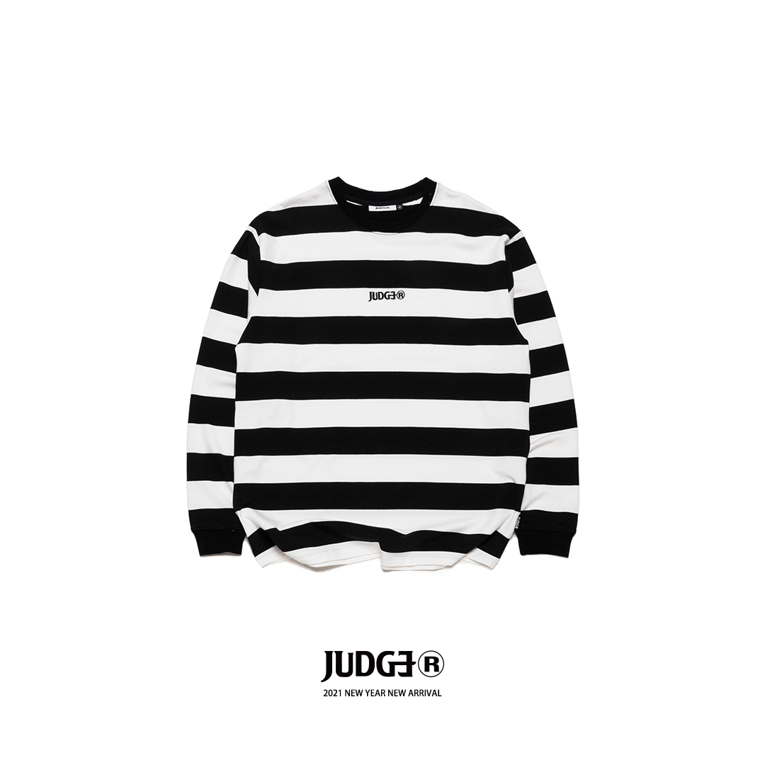JUDGE NEW YEAR STRIPE LONG SLEEVE [ 條紋長袖 ]