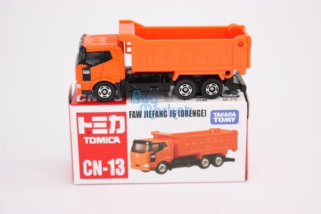 Tomica 多美卡合金車 CN-13 - Faw Jiefang J6 Orange