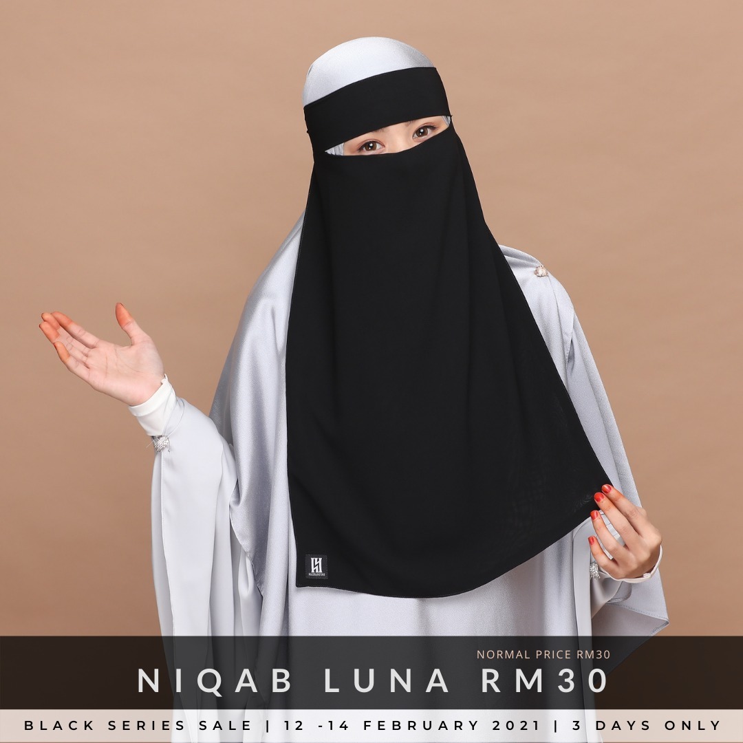  Niqab Yaman  Luna