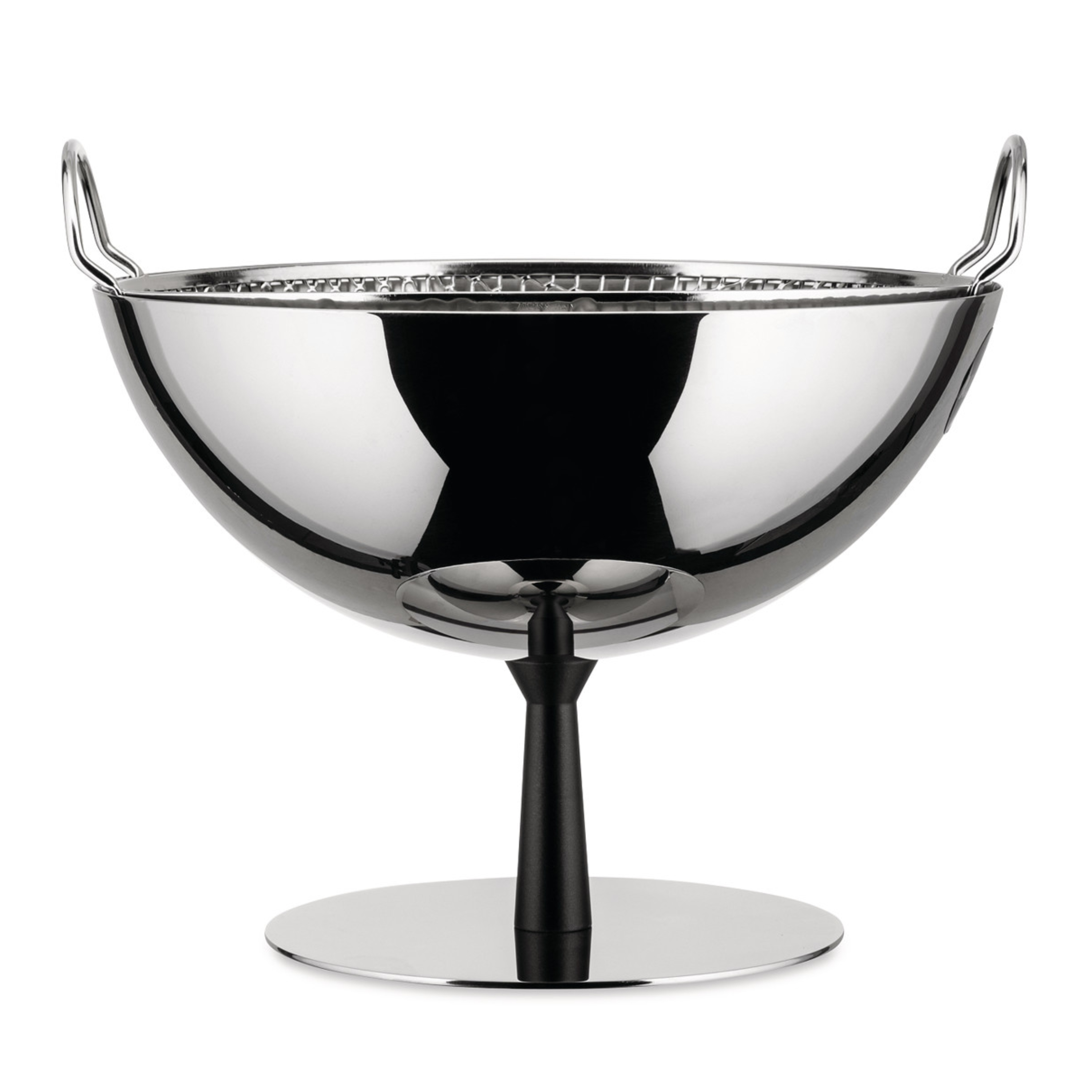 ALESSI FRUIT BOWL/COLANDER - BLACK FOOT